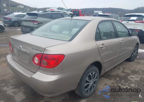 2007 Toyota Corolla Le из США, поврежденный, VIN 2T1BR32E87C832047